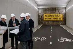 Bureaucratische waanzin in Groningen: Gemeente en ProRail doen nog VIJF JAAR over de laatste dertig meter van fietstunnel