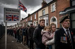 Reform UK zet eigen volk weer op één: Sociale huurwoningen eerst naar werkende Britten, jonge gezinnen en veteranen