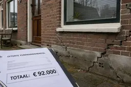 Funderingsherstel kost gemiddeld €92.000 en is voor 75.000 eigenaren niet betaalbaar