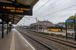 Bijna twee weken geen treinen tussen Roosendaal en Lage Zwaluwe