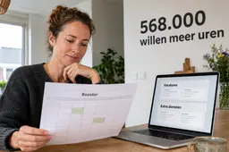Mooie werkloosheidscijfers verhullen probleem: 568.000 mensen willen meer werk