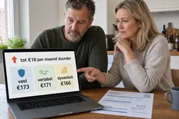 Nieuw energiecontract in augustus? Goedkoopste opties zijn tot €18 per maand duurder
