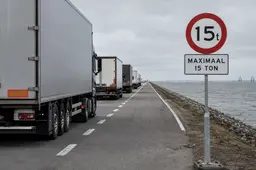 1.500 vrachtwagens moeten dagelijks een uur omrijden - schade kan €120.000 per dag worden