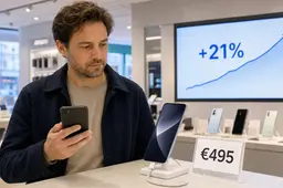 Nieuwe smartphone kopen? Gemiddelde prijs stijgt naar verwachting naar bijna €500