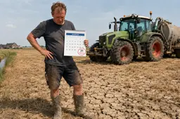 BBB fileert Haagse kalenderlandbouw: Boeren dreigen mest te moeten uitrijden op kurkdroge grond!
