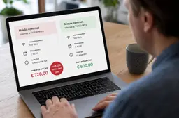 Trouwe internetklanten betalen tot €120 per jaar extra voor precies hetzelfde abonnement