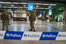 Man met wapen opgepakt op Brussels treinstation
