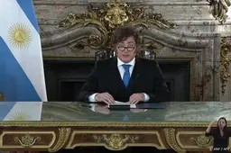 Felle toon Milei om Falklandeilanden, aanscherping sancties