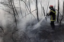 Grote inzet bij zware natuurbrand in Zuid-Frankrijk
