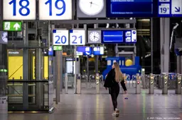 NS-stations leeg door landelijke 24-uursstaking
