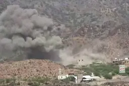 Houthi's melden aanvallen op Saudische militaire bases