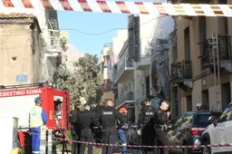 Dode na explosie en instorten gebouw binnenstad Athene