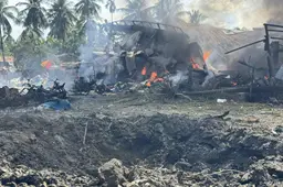 Tientallen doden in Myanmar door luchtaanval van het leger
