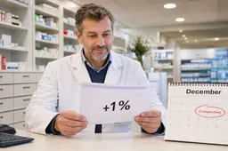 Nieuwe loonstap voor apothekers in dienstverband gaat in