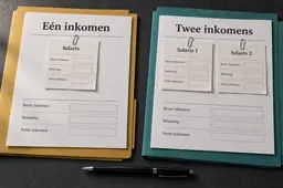 CBS ziet groot verschil in belastingdruk tussen een- en tweeverdieners