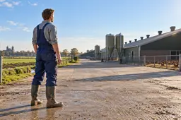 Jonge boeren houden overleg af