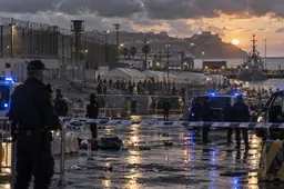 Chaos in Ceuta: nieuw opvangkamp zit meteen alweer vol