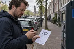 Naheffing van €79,80 blijft staan na onvoltooide parkeerbetaling
