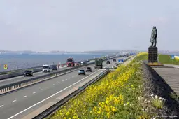 Afsluitdijk klaar voor stormseizoen, werkzaamheden afgerond 