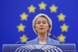 Von der Leyen herdenkt 7 oktober: terreur rechtvaardigt niets