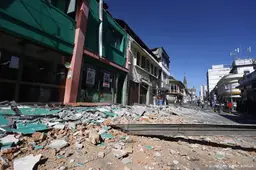 Zeer zware aardbeving voor kust van Panama