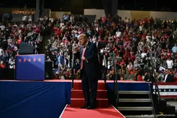 Trump: VS kan branden als Frankrijk als Democraten winnen