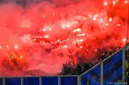 Politie: toename vuurwerkincidenten binnen voetbalstadions