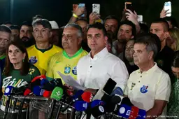 Flávio Bolsonaro erkent nederlaag tegen Lula niet
