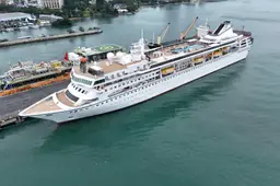Cruise voor rest van leven eindigt abrupt in Cambodjaanse haven