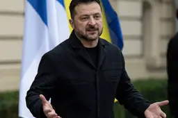 Zelensky bezoekt woensdag Jetten en de koning 