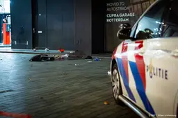 Man neergeschoten in centrum Rotterdam, met spoed naar ziekenhuis