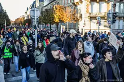Duizenden Fransen bij 'halloweenprotest'