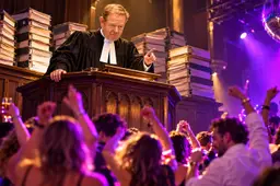 Van Weel speelt dominee over 'de hoofden' van jonge drugsgebruikers, terwijl zijn eigen strafketen verstopt zit