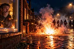Heerenveen capituleert voor tuig: jongeren knopen gasflessen aan vuurwerk, burgemeester Fokkens-Kelder nodigt ze uit voor een gesprek