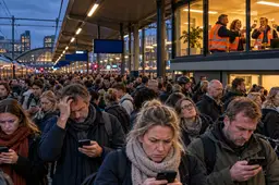 ProRail laat reizigers rond Utrecht stranden voor een afscheidsborrel, en minister Karremans wil er 'even een gesprekje' over voeren