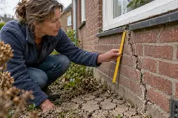 Droogte bedreigt de fundering van 425.000 huizen: herstel kost volgens de AFM gemiddeld €92.000, zo laat je je eigen woning controleren