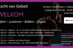 flyer nacht van gebed 20 6 2025