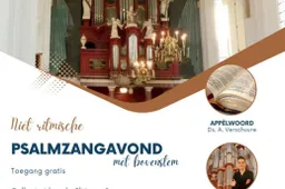 Flyer psalmzangavond