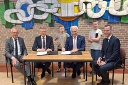 20260513 Foto ondertekening samenwerkingsovereenkomst Prins Mauritsschool