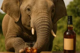 Wist je dat ooit olifanten flink wat rum hebben gestolen (en dronken werden)?