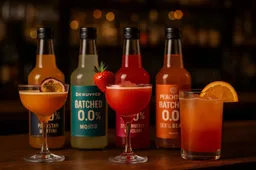 De Kuyper introduceert alcoholvrije Batched 0.0% cocktails