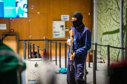 Terreuroefening op Eindhoven Airport: ‘Gewapende mannen schieten om zich heen’
