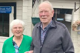 Diamanten bruidspaar Jan en Nollie van den Broek, al 60 jaar dansend door het leven