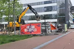 Beschadigde Portiersloge Strijp-S vervroegd tegen de vlakte