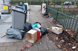Cure start controles op afval bij contain­ers: eerst waarschuwingsbrieven, dan een fikse rekening