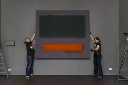 Peperduur kunstwerk in museum Boijmans beschadigd: kind krast op ‘Rothko’ van tientallen miljoenen