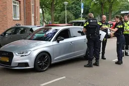 Lange politie-achtervolging vanwege mogelijke ontvoering eindigt in Haagse straat