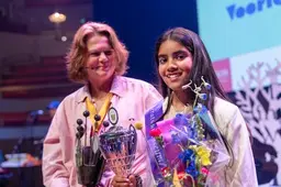 Jayshri Sundaram uit Schiedam is voorleeskampioen van Nederland