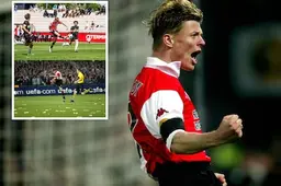 Luca Dahl Tomasson (16) in voetsporen van vader met fraaie goal in kampioensduel Feyenoord