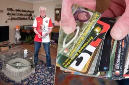 ‘Digibeet’ Willem (71) vreest na 55 jaar voor zijn stoeltje in de Kuip: ‘Zonder telefoon kom ik er niet meer in’
